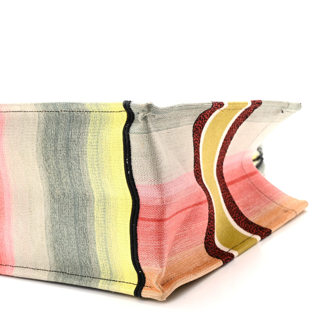 Canvas Embroidered Medium Dioraura Book Tote Multicolor £¨ Direct shipment via from wholesalehk.shop