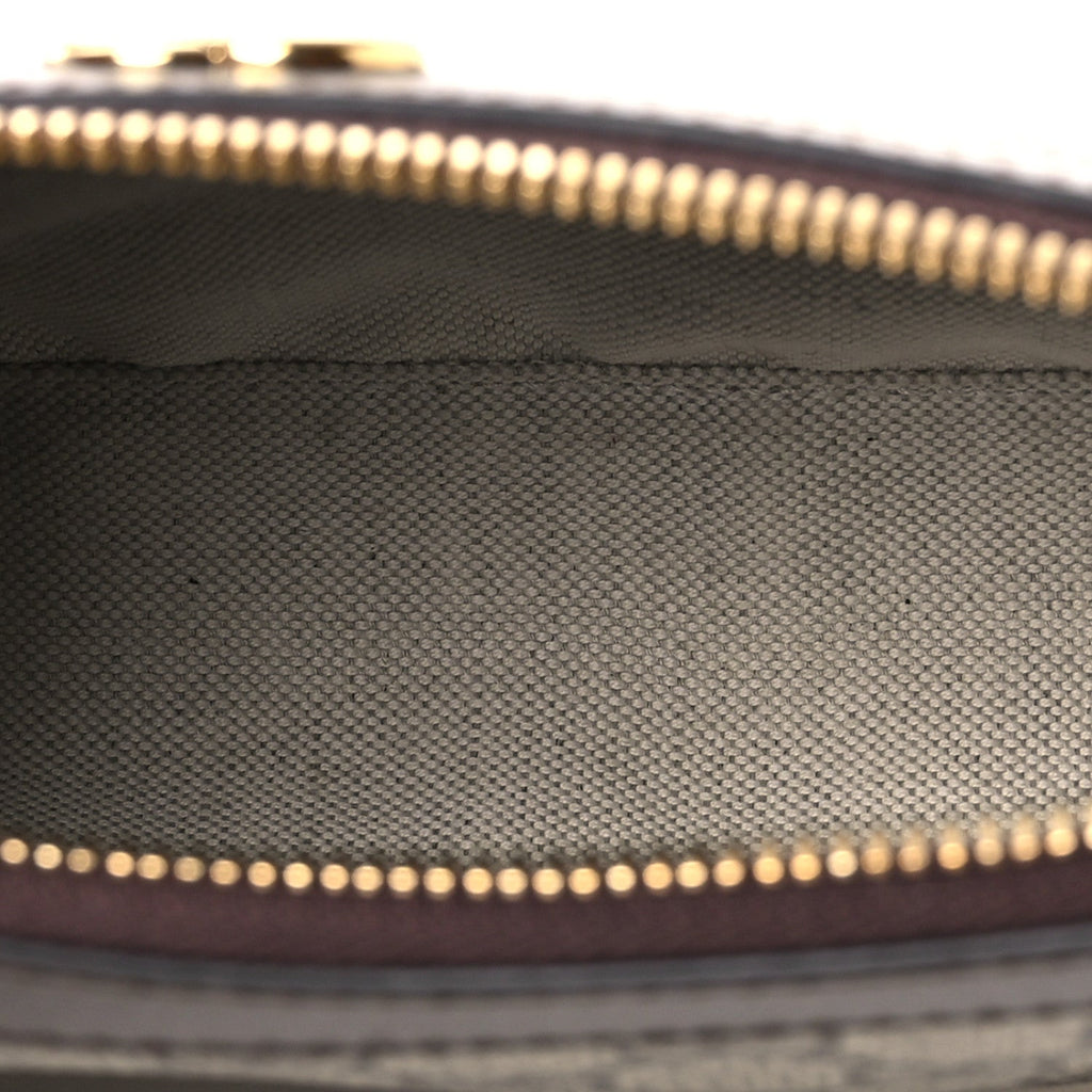 GG Supreme Monogram Textured Dollar Calfskin Web Small Ophidia GG Handbag Beige Ebony New Acero wholesalehk.shop