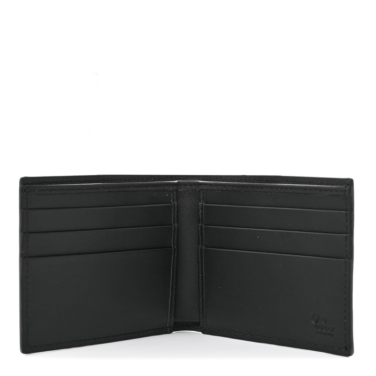 Microguccissima Bi-Fold Wallet Black £¨ Direct shipment via from wholesalehk.shop