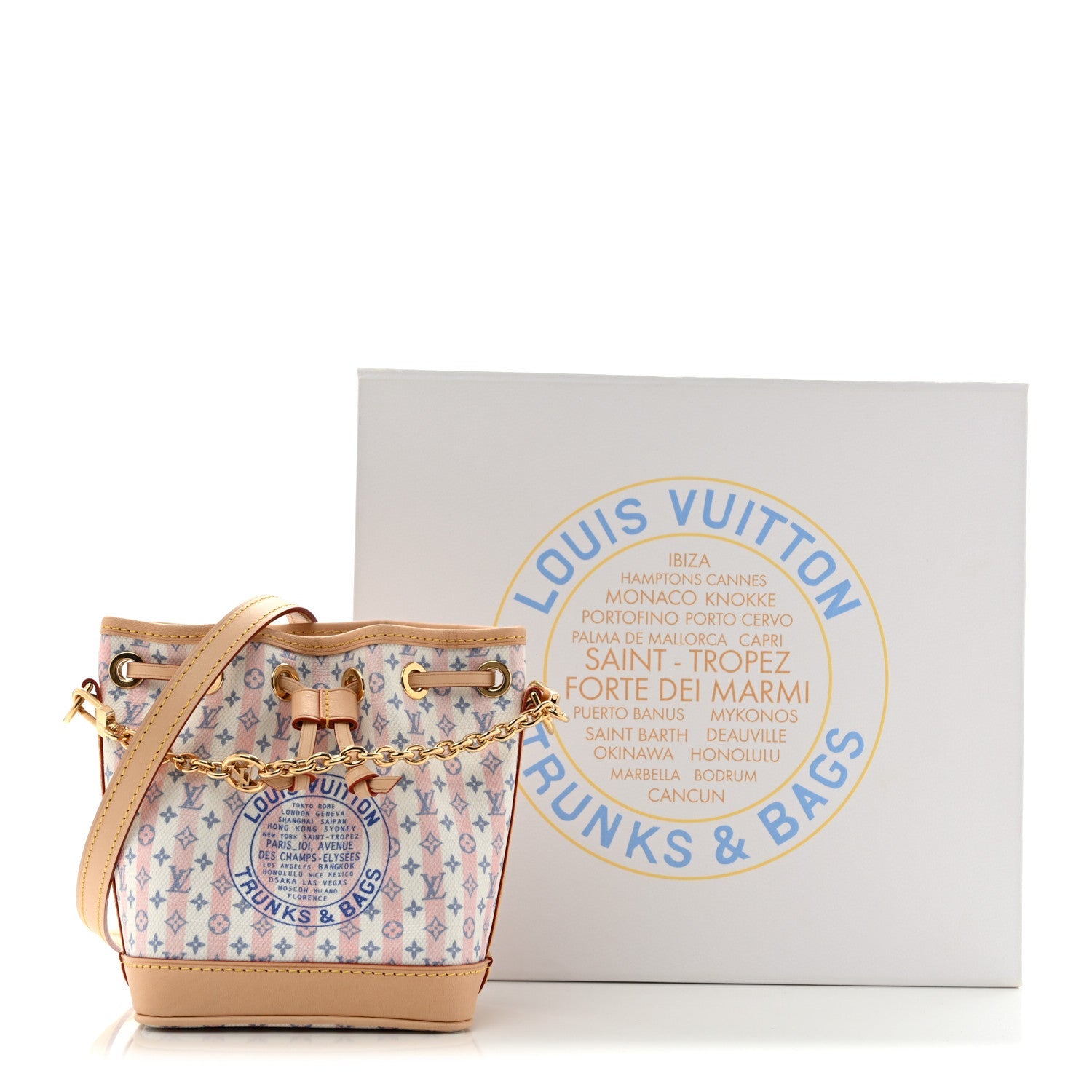 Minigram LV Stamp Nano Noe Blue £¨ Direct shipment via from wholesalehk.shop