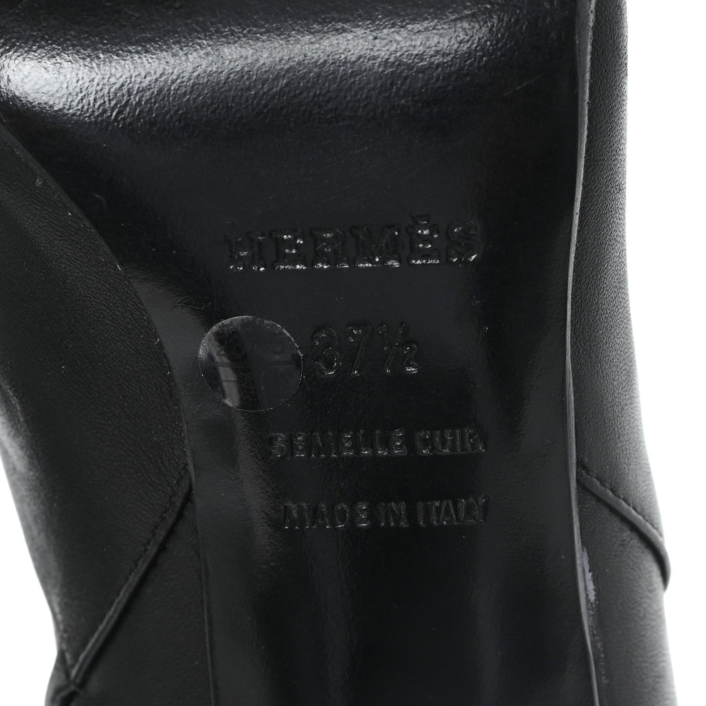 Calfskin Saint Germain Ankle Boots 37.5 Black wholesalehk.shop