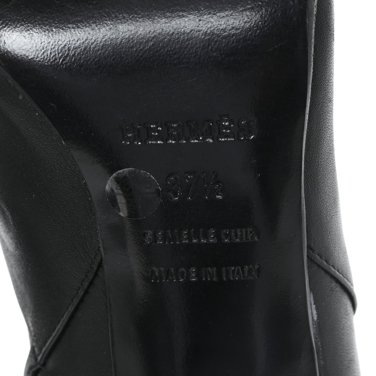 Calfskin Saint Germain Ankle Boots 37.5 Black wholesalehk.shop