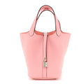 Taurillon Clemence Picotin Lock 18 PM Rose Sakura £¨ Direct shipment via from wholesalehk.shop