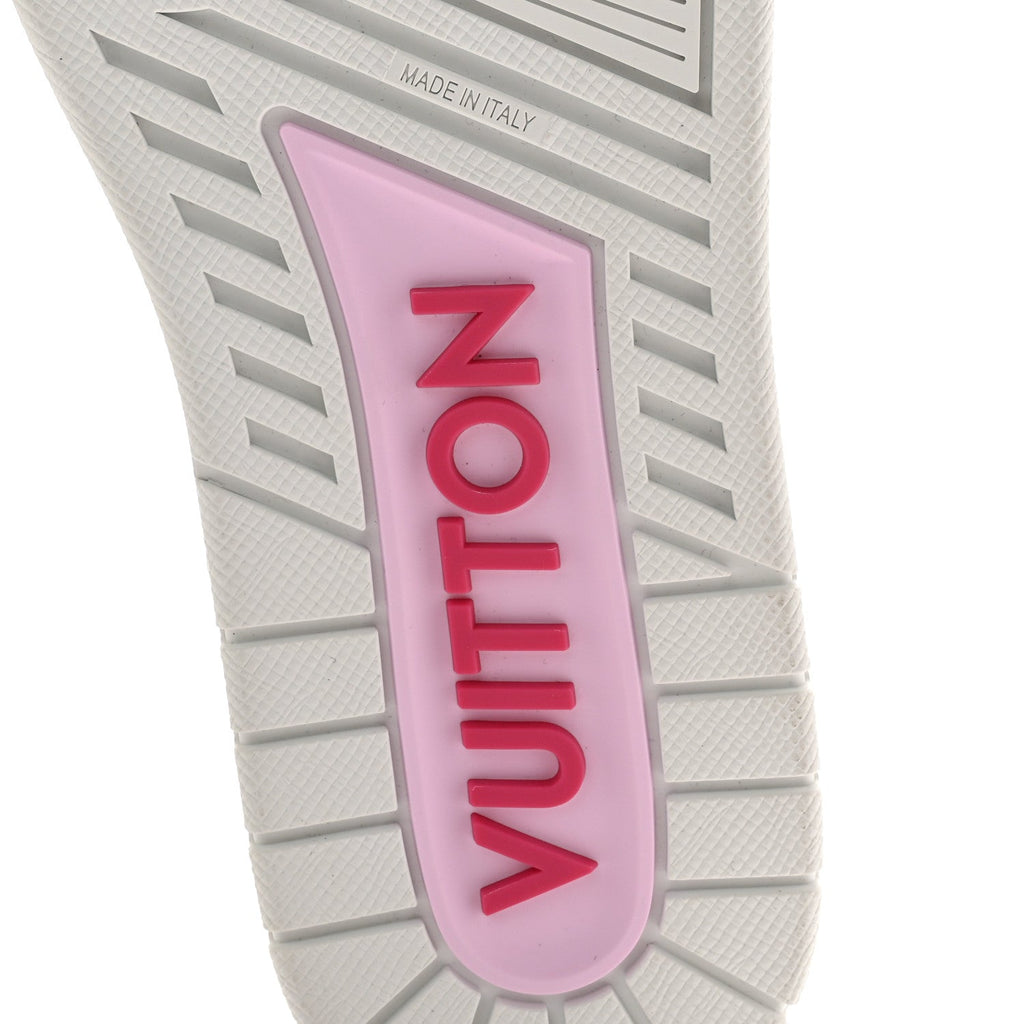 LV X TM Embossed Monogram Cherry Blossom LV Trainer Sneakers 41 White £¨ Direct shipment via from wholesalehk.shop