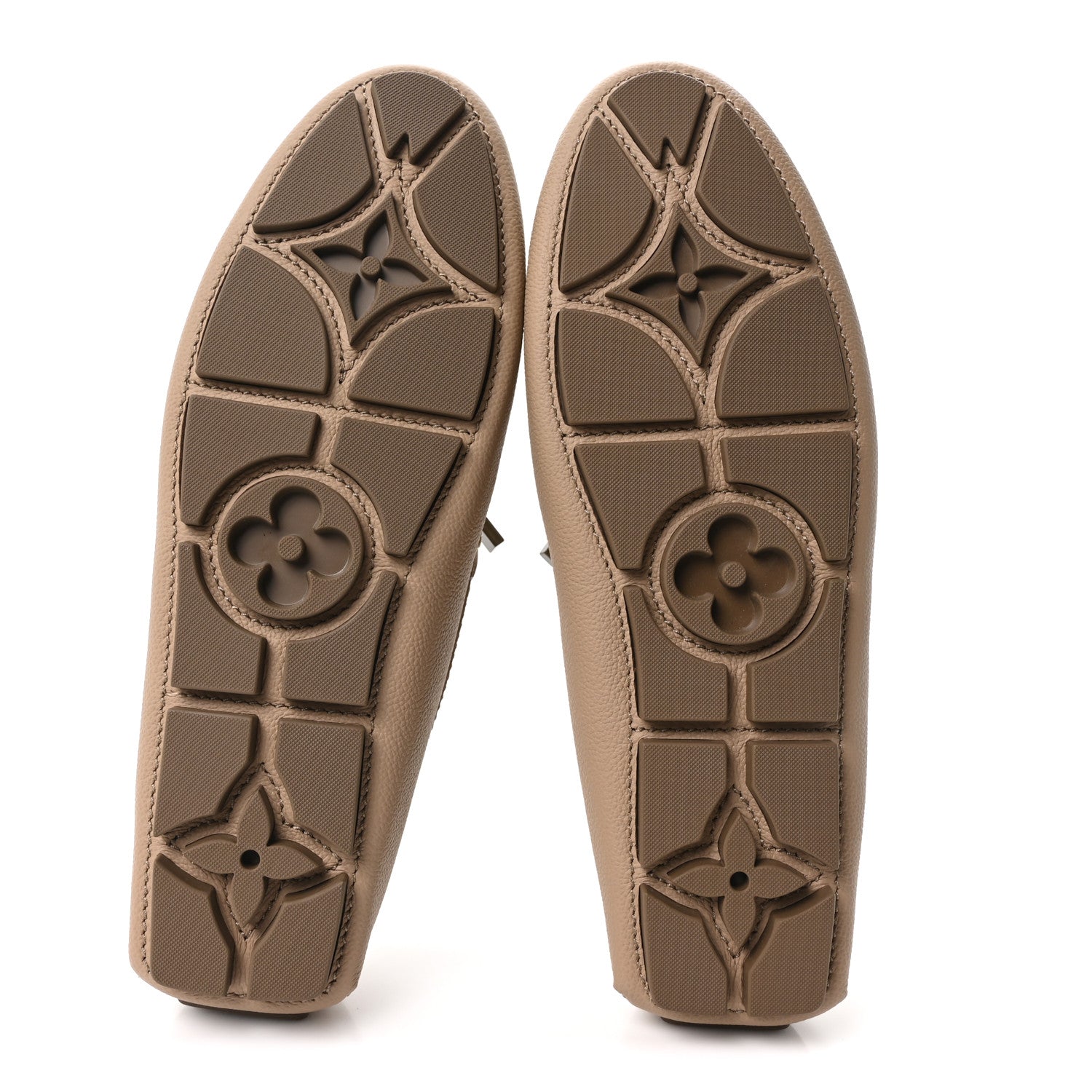 Calfskin LV Driver Moccasin Loafers 10 Beige £¨ Direct shipment via from wholesalehk.shop
