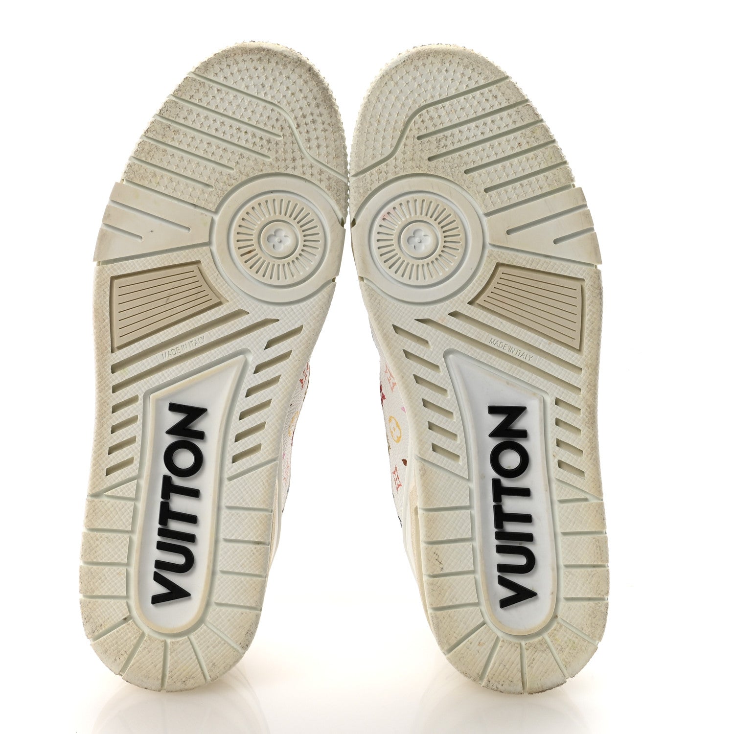 LV X TM Calfskin Monogram Multicolor Womens LV Trainer Sneakers 39 White £¨ Direct shipment via from wholesalehk.shop