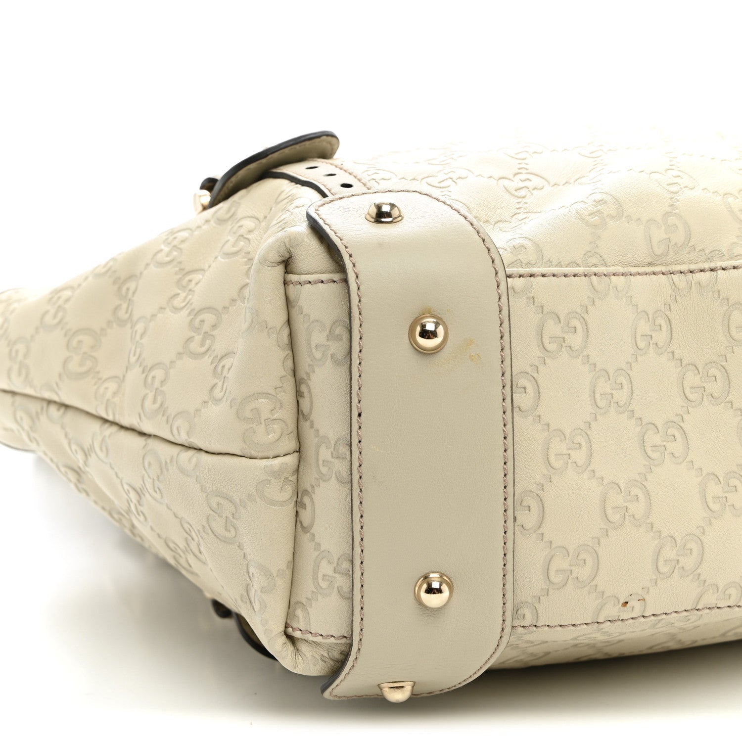 Guccissima Small Pelham Shoulder Bag Off White £¨ Direct shipment via from wholesalehk.shop