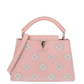 Taurillon Studded Flowers Capucines BB Magnolia £¨ Direct shipment via from wholesalehk.shop