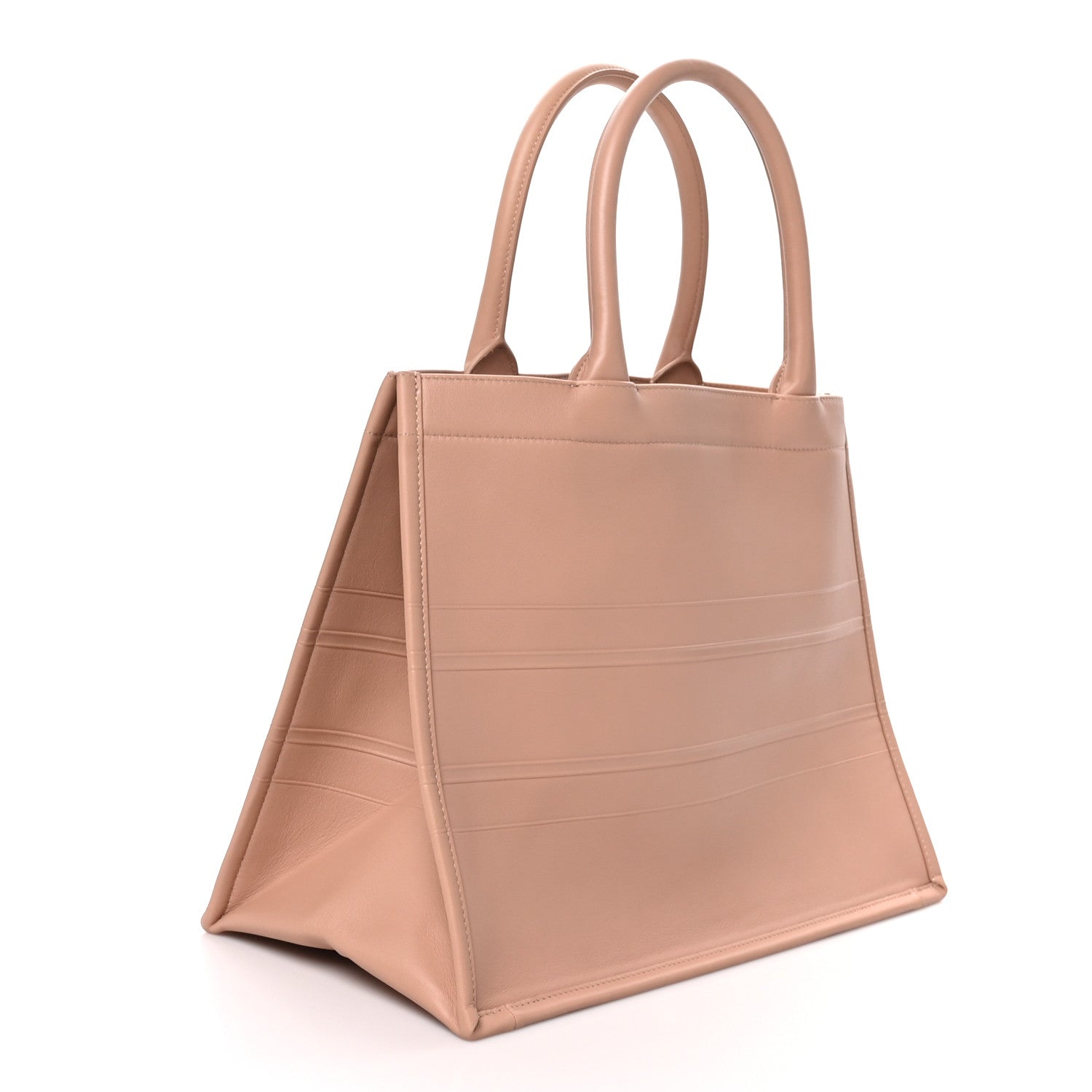 Calfskin Embossed Medium Book Tote Rose de Vents £¨ Direct shipment via from wholesalehk.shop