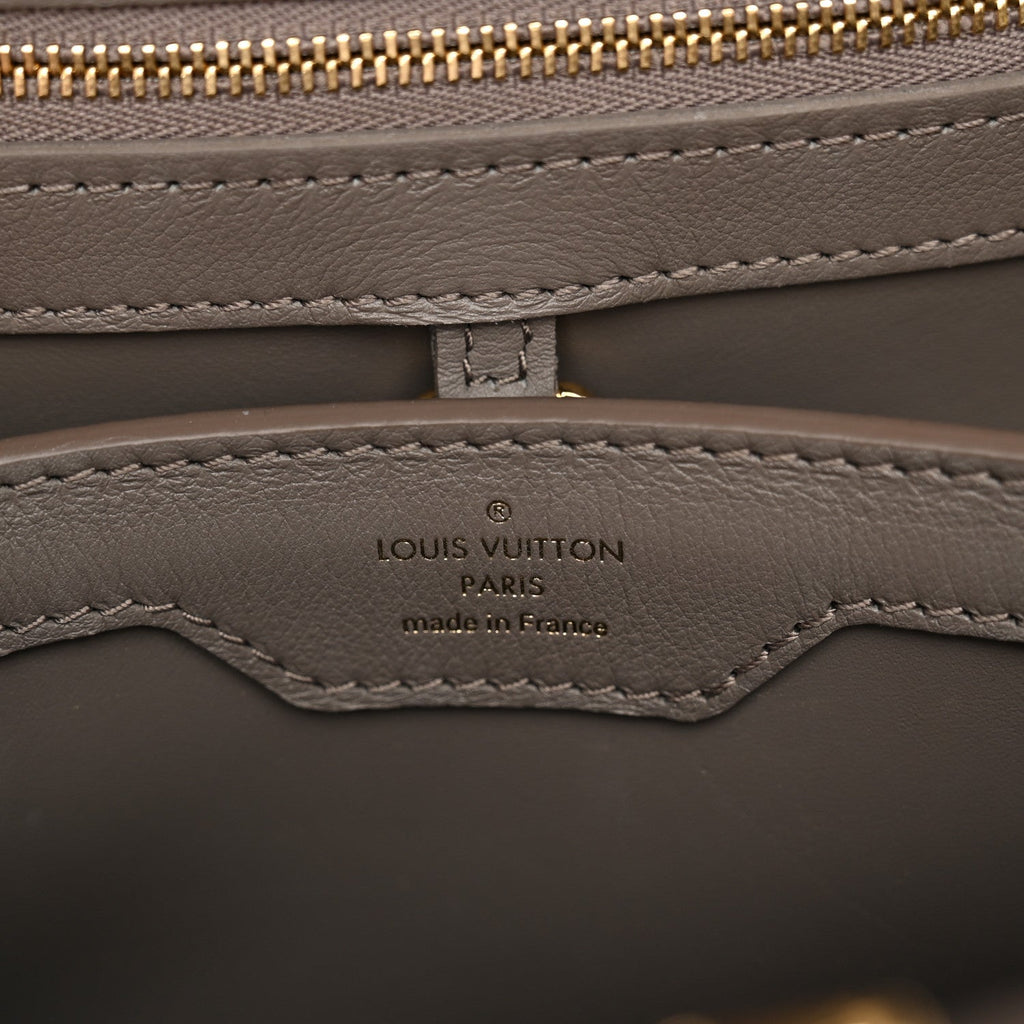 Calfskin Since 1854 Embroidered Capucines BB Ecru Taupe £¨ Direct shipment via from wholesalehk.shop