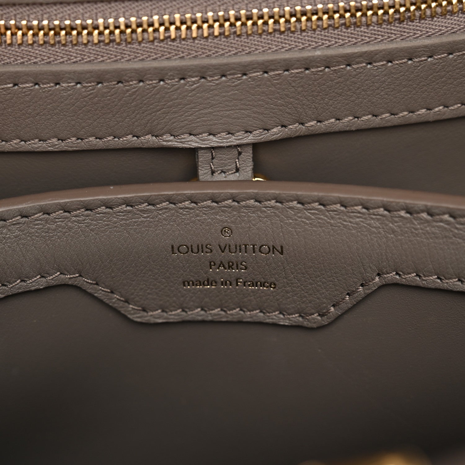 Calfskin Since 1854 Embroidered Capucines BB Ecru Taupe £¨ Direct shipment via from wholesalehk.shop