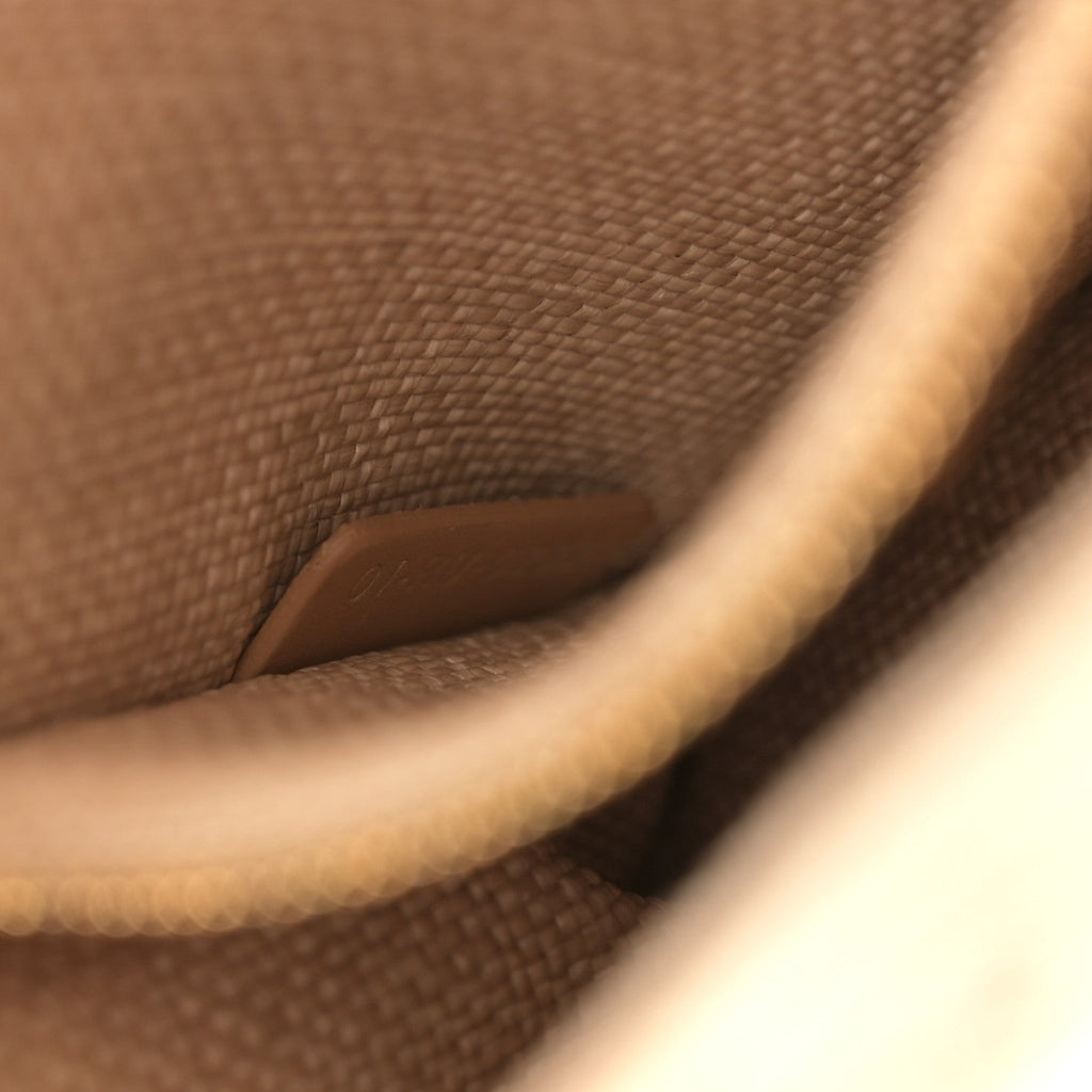 Raffia Calfskin 30 Montaigne Flap Bag Beige wholesalehk.shop