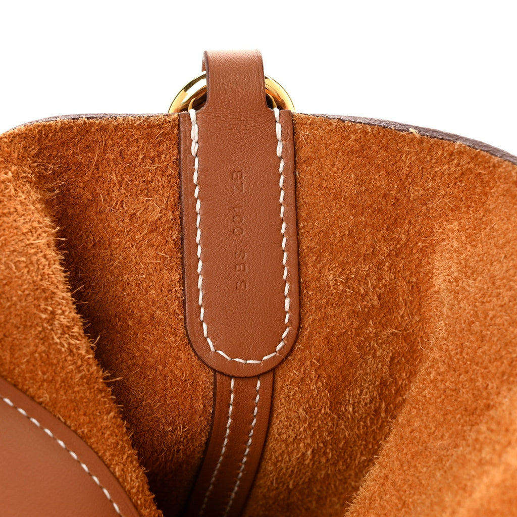 Taurillon Clemence Swift In-The-Loop 18 Bag Gold £¨ Direct shipment via from wholesalehk.shop