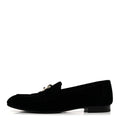Velvet Womens Paris Loafers 41 Black wholesalehk.shop