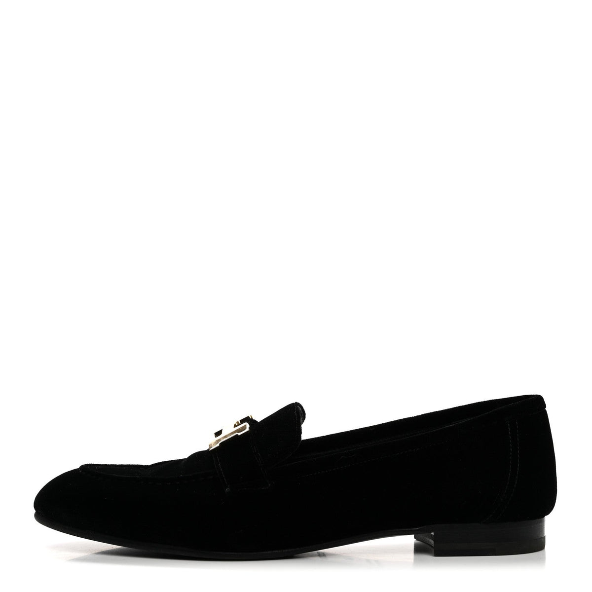 Velvet Womens Paris Loafers 41 Black wholesalehk.shop