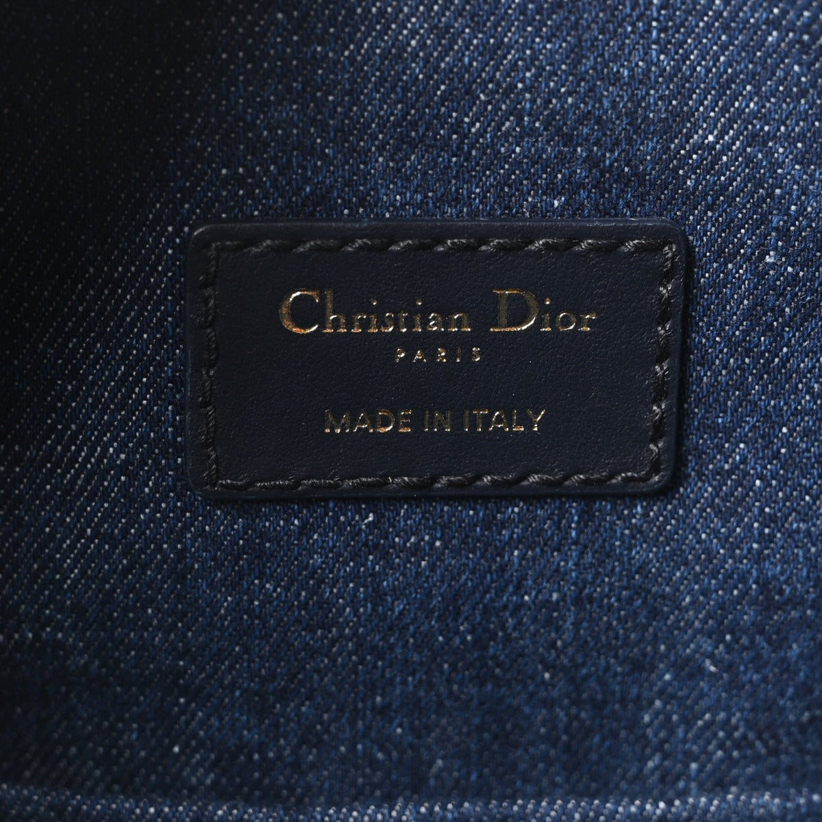 Denim Jacquard Oblique C'est Dior Bucket Bag Blue wholesalehk.shop