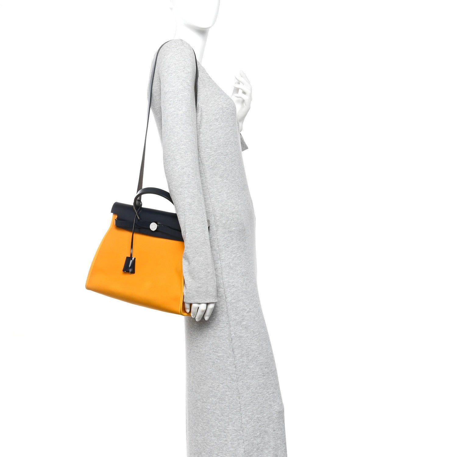 Vache Hunter Toile Herbag Zip 31 PM Jaune D'Or Bleu Izmir £¨ Direct shipment via from wholesalehk.shop