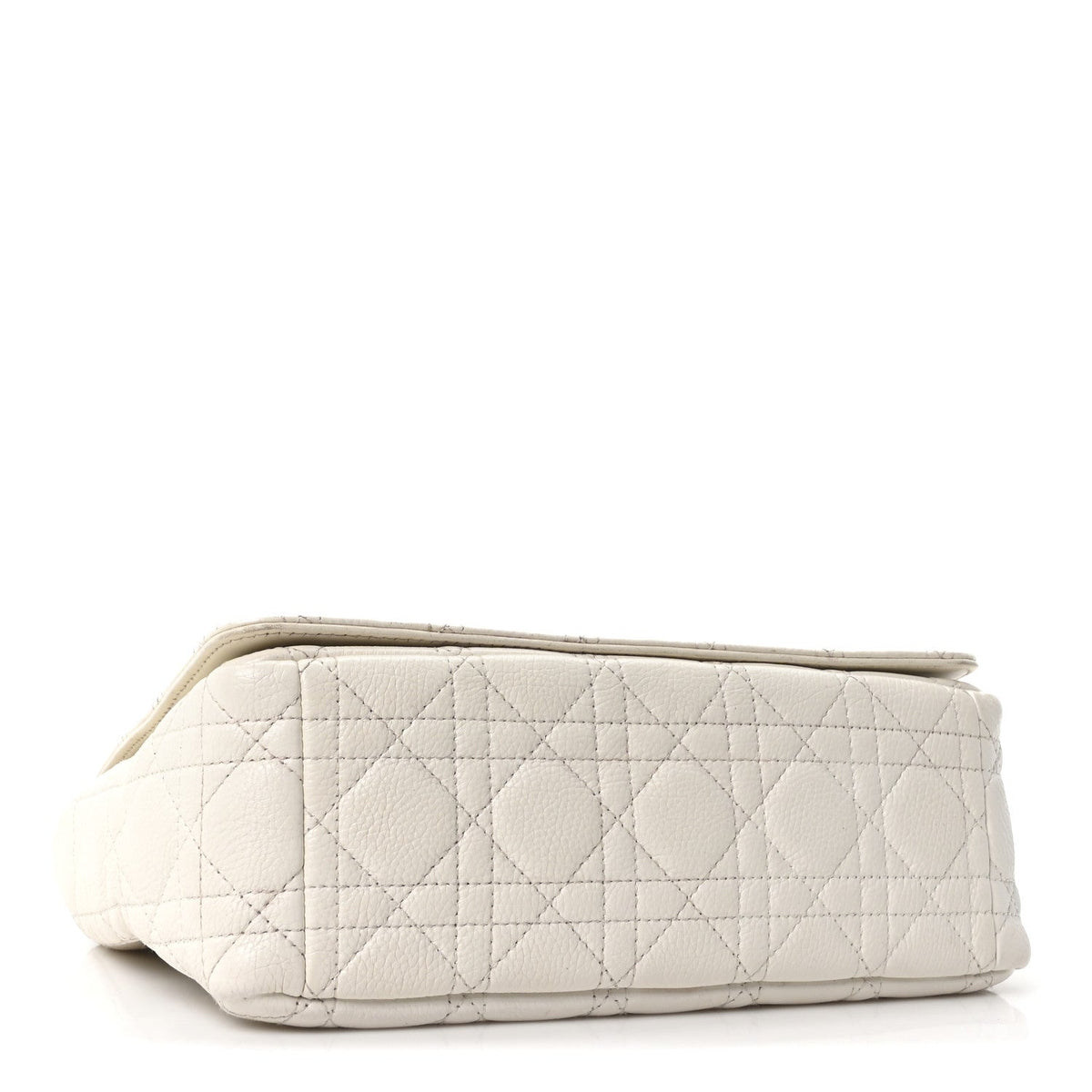 Supple Calfskin Cannage Medium Caro Bag Ivory wholesalehk.shop