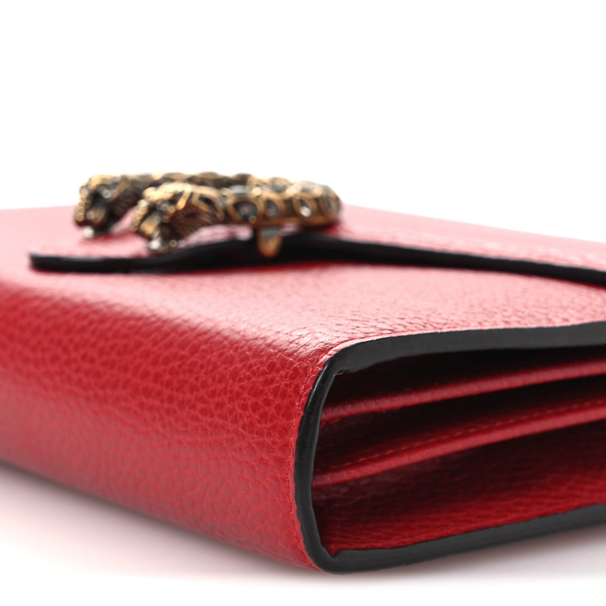 Calfskin Mini Dionysus Chain Wallet Hibiscus Red wholesalehk.shop