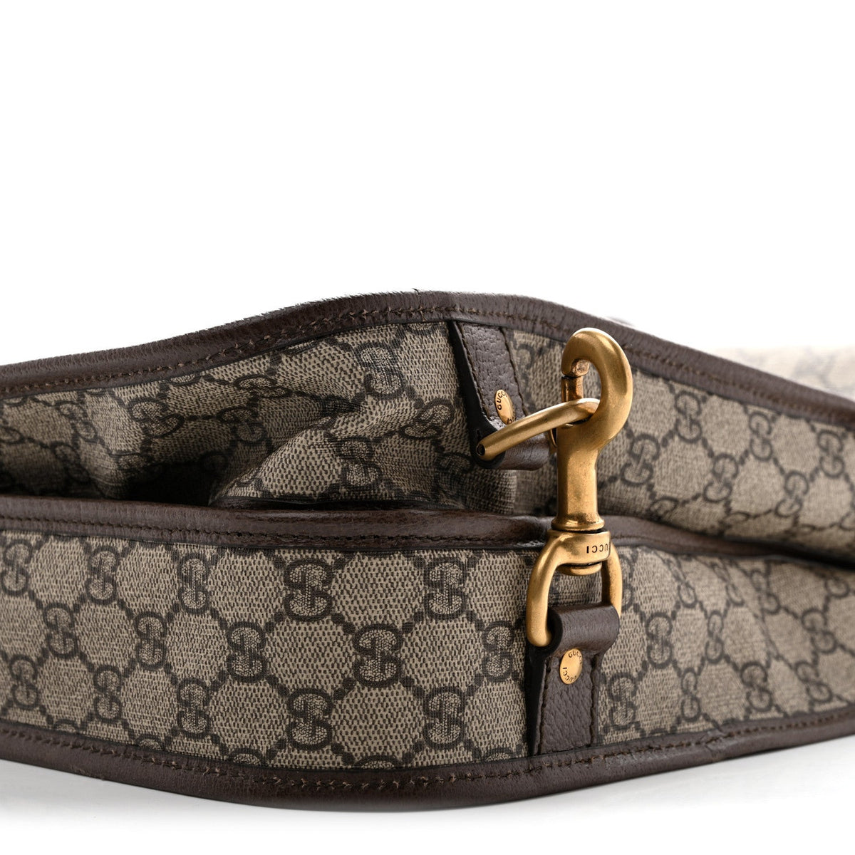 GG Supreme Monogram Textured Dollar Calfskin Web Ophidia Savoy Garment Bag Beige Ebony New Acero wholesalehk.shop