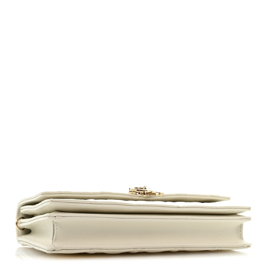 Lambskin Cannage Mini My Dior Bag Latte wholesalehk.shop