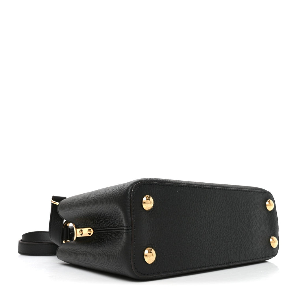 Taurillon Capucines BB Black £¨ Direct shipment via from wholesalehk.shop