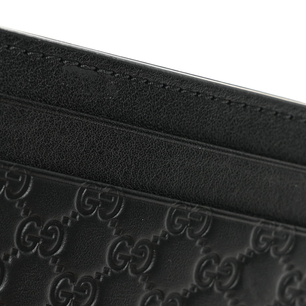 Microguccissima Card Holder Black £¨ Direct shipment via from wholesalehk.shop