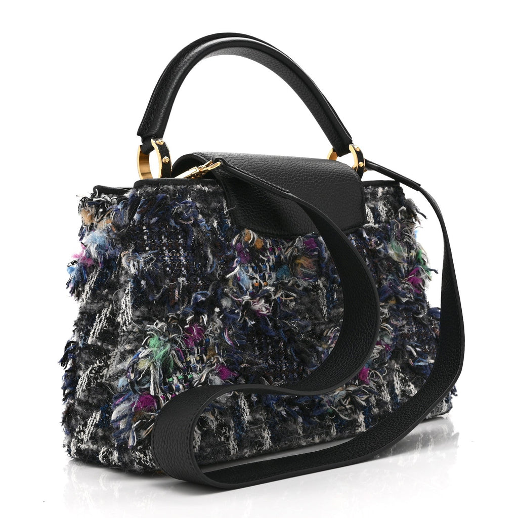 Tweed Calfskin Capucines MM Multicolor £¨ Direct shipment via from wholesalehk.shop