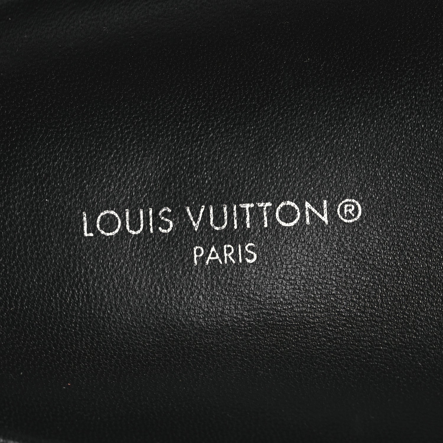 Calfskin Embossed Monogram Sunset Flat Comfort Mule 38.5 Black £¨ Direct shipment via from wholesalehk.shop