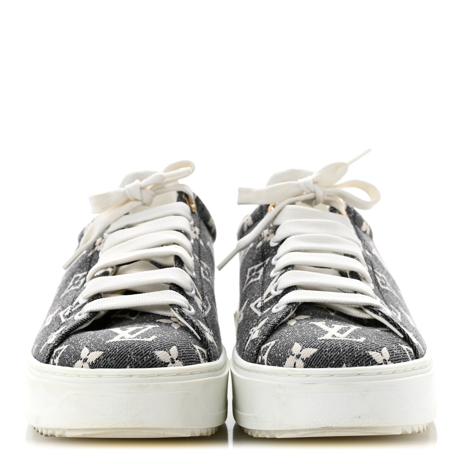 Denim Monogram Time Out Sneakers 39 £¨ Direct shipment via from wholesalehk.shop