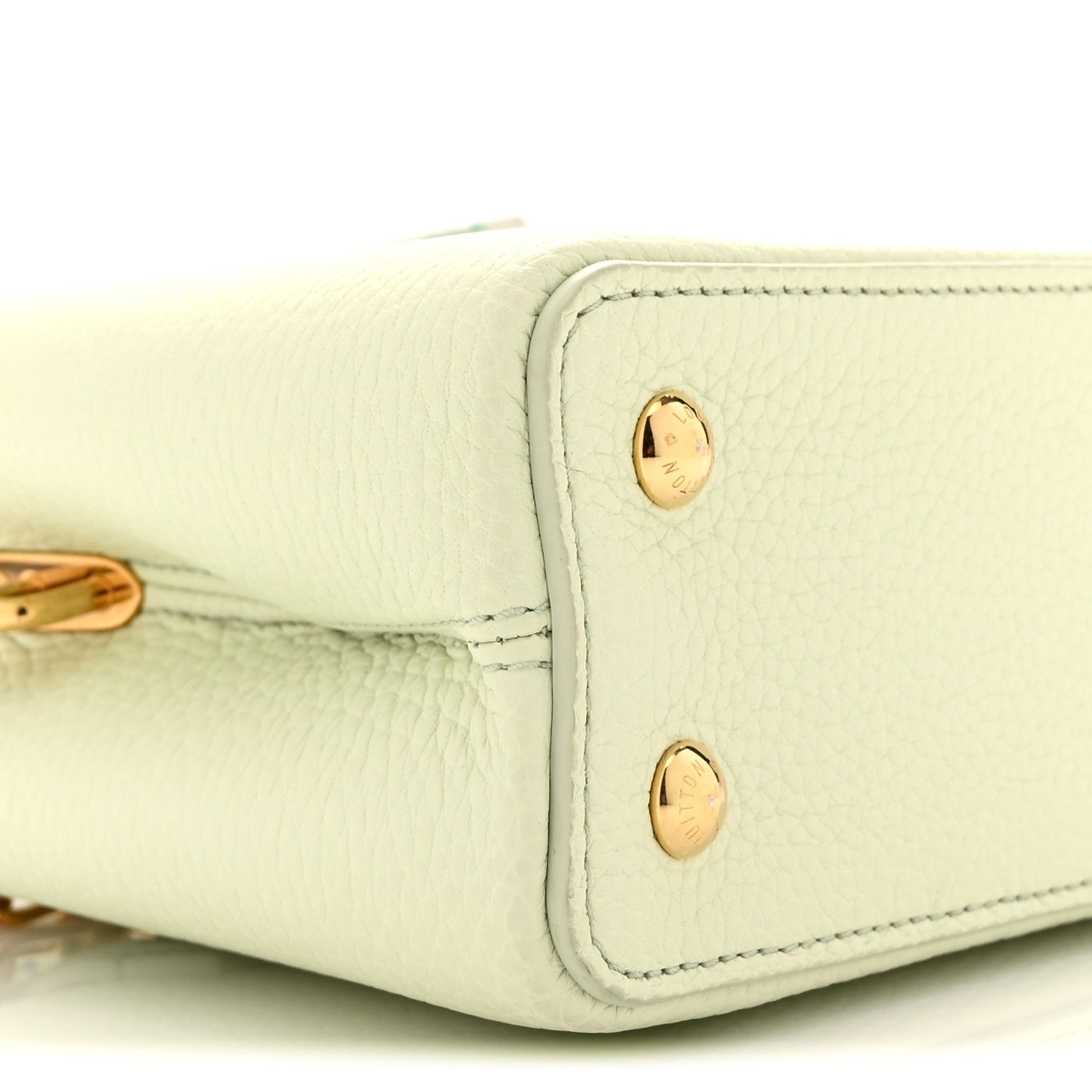 LV X TM Taurillon Mini Capucines Green £¨ Direct shipment via from wholesalehk.shop
