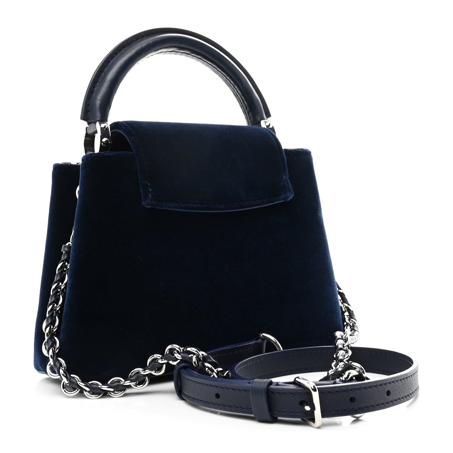 Velvet Crystal Capucines Mini Midnight Blue £¨ Direct shipment via from wholesalehk.shop