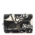 Canvas Printed Quilted 2.55 Reissue Wallet On Chain WOC White Black Navy Blue wholesalehk.shop