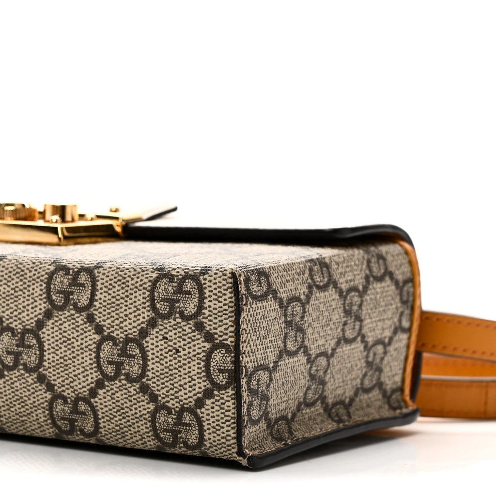 GG Supreme Monogram New Sakai Calfskin Mini Padlock Top Handle Shoulder Bag Beige Ebony Mystic White Sun Oil £¨ Direct shipment via from wholesalehk.shop