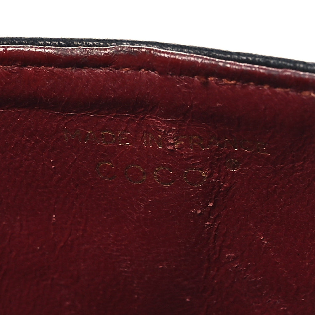 Lambskin Quilted Small Double Flap Black wholesalehk.shop