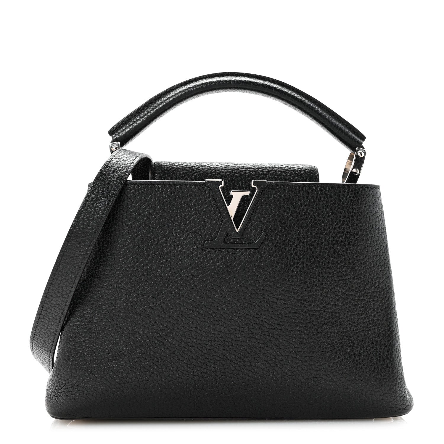 Taurillon Capucines BB Black £¨ Direct shipment via from wholesalehk.shop