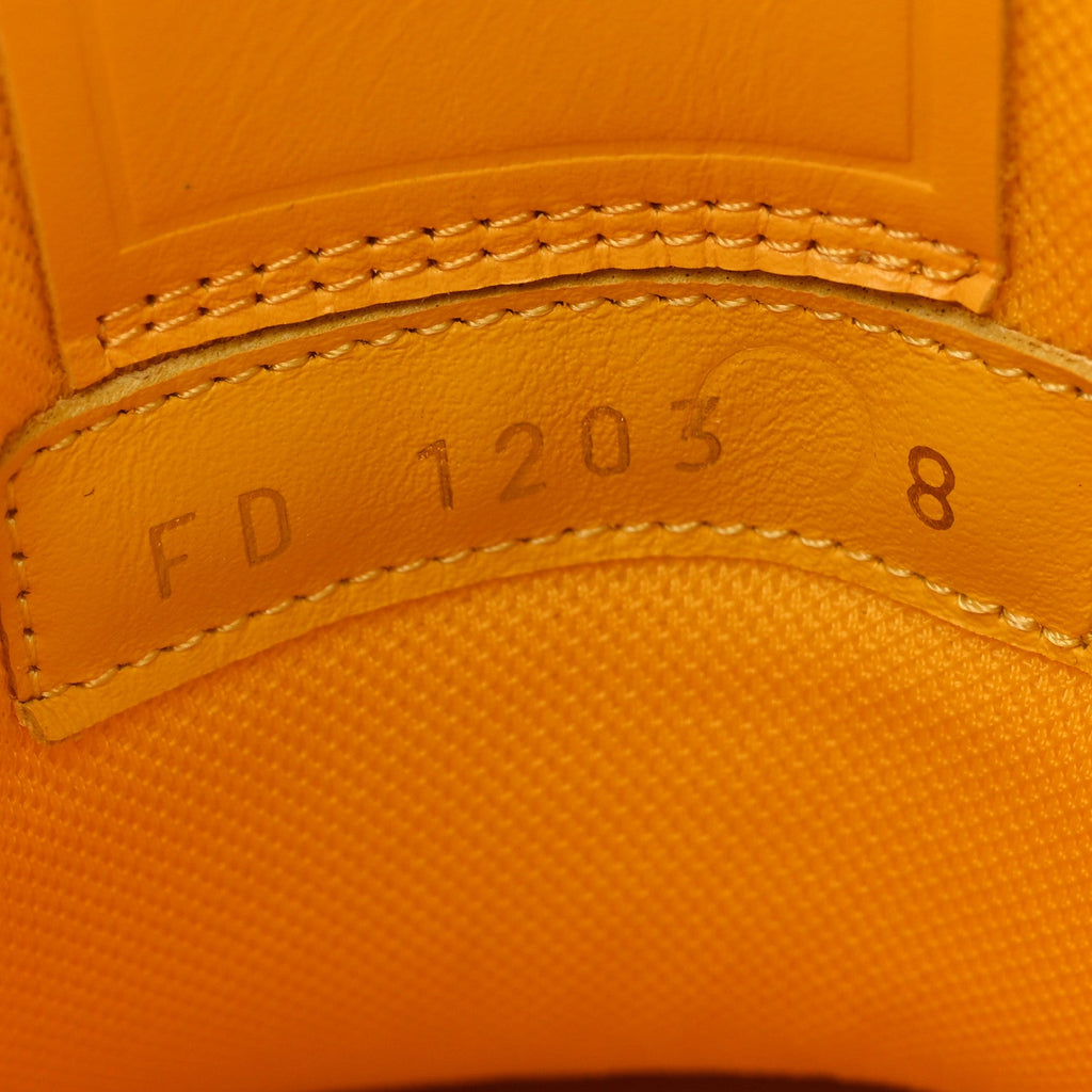 Damier Pop Grained Calfskin Mens LV Trainer Sneakers 8 Jaune Mat £¨ Direct shipment via from wholesalehk.shop