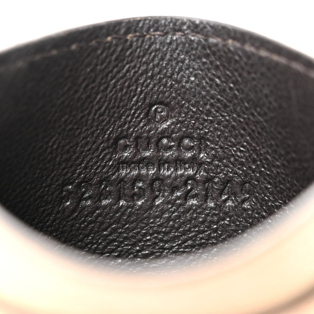 GG Supreme Monogram Textured Dollar Calfskin Web Ophidia Card Holder Beige Mystic White Oatmeal wholesalehk.shop