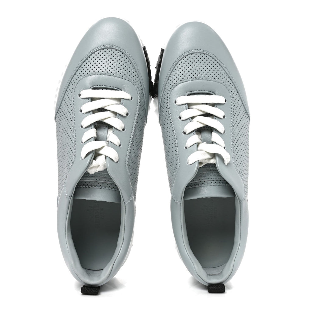 Calfskin Bouncing Sneakers 38 Bleu Glacier wholesalehk.shop