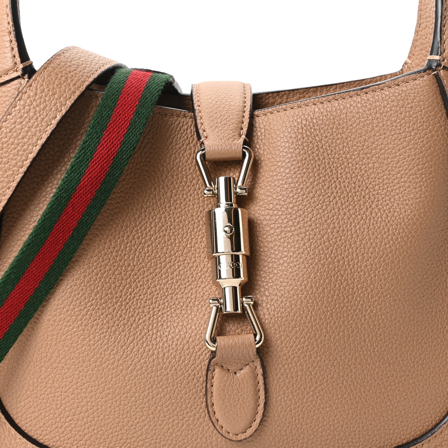 Grand Prix Calfskin Web Medium Jackie 1961 Hobo Natural Tan £¨ Direct shipment via from wholesalehk.shop