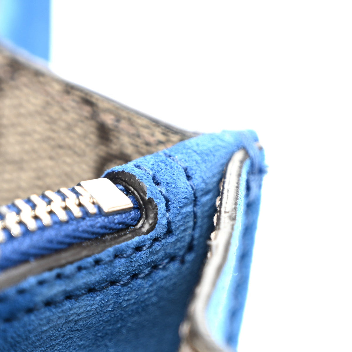 GG Supreme Monogram Embroidered Medium Dionysus Shoulder Bag Blue wholesalehk.shop