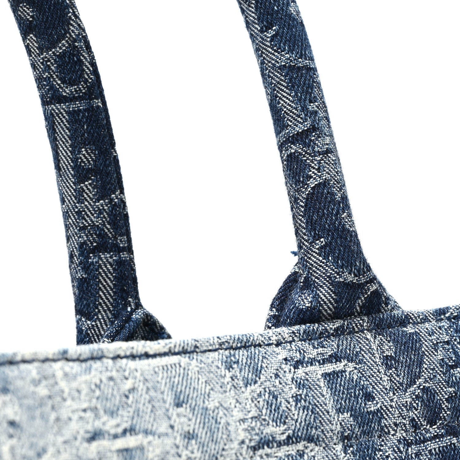 Oblique Denim Medium Book Tote Blue £¨ Direct shipment via from wholesalehk.shop