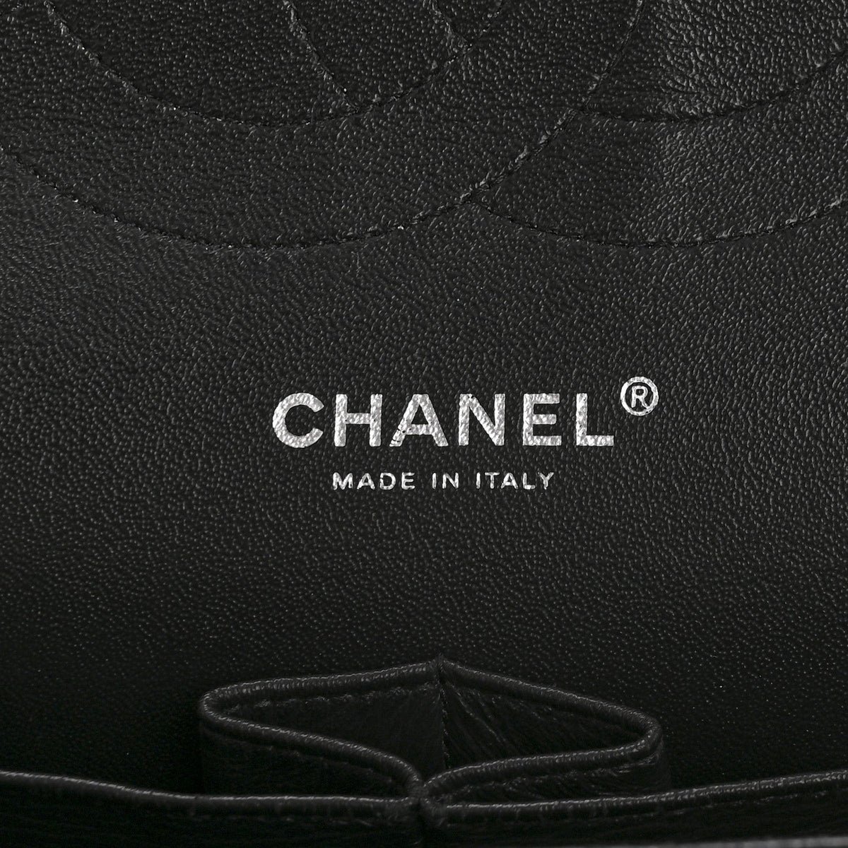 Shiny Crumpled Calfskin Quilted Jumbo Double Flap So Black wholesalehk.shop