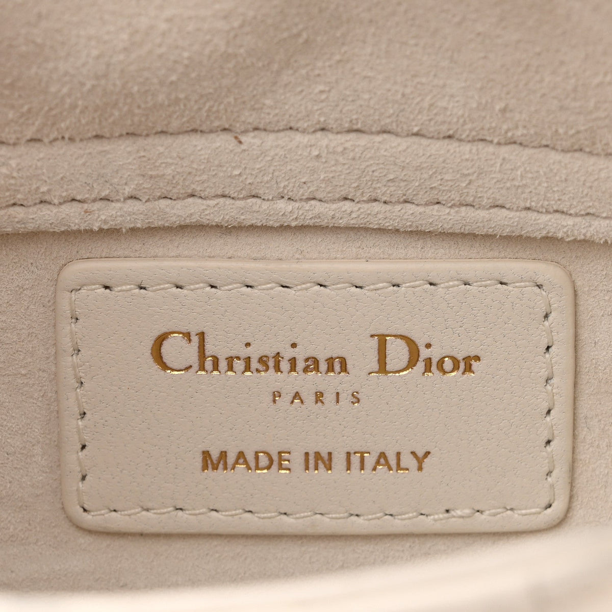 Lambskin Cannage Dioramour Micro Lady D-Joy Latte wholesalehk.shop