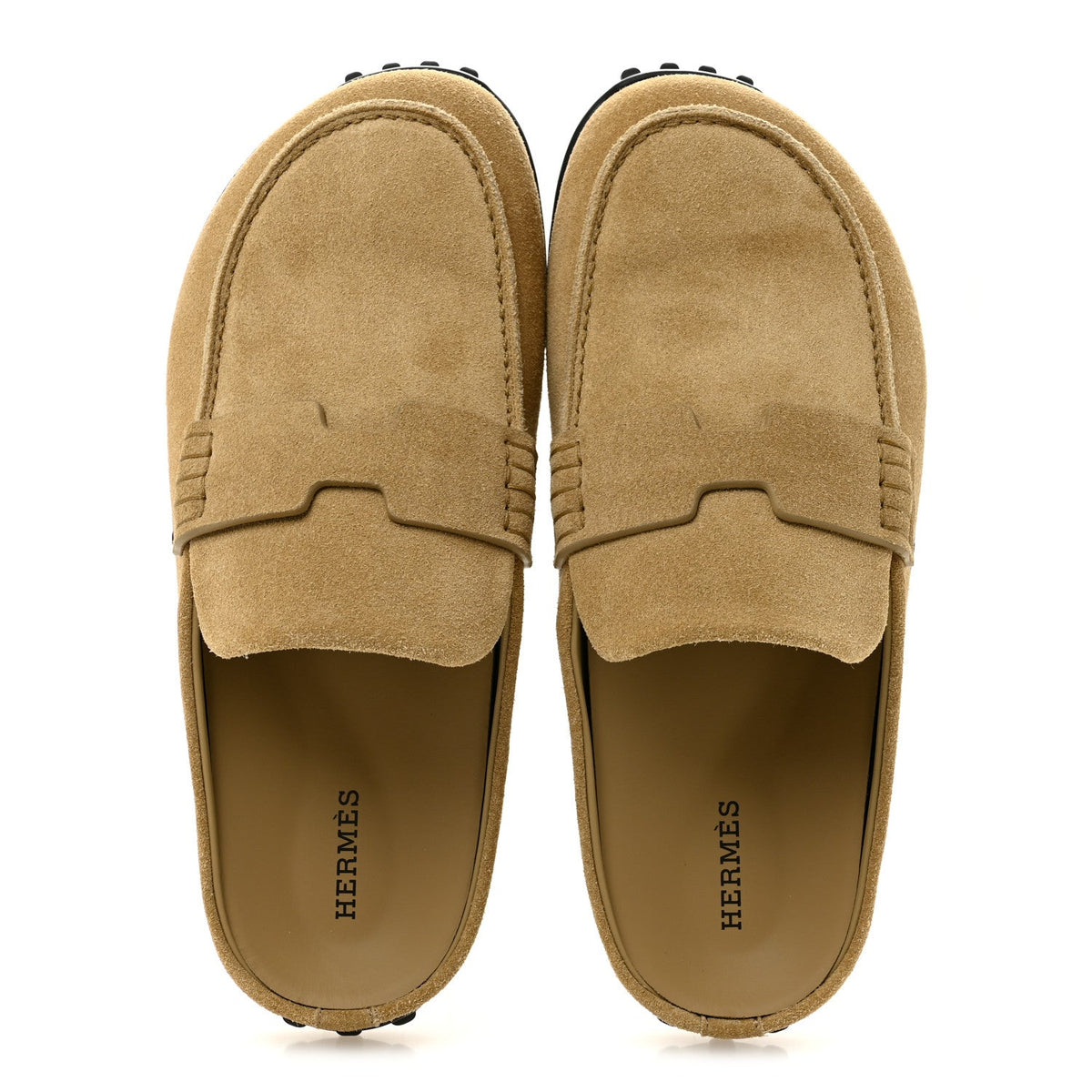 Suede Calfskin Womens Go Mules 39 Beige Sable wholesalehk.shop