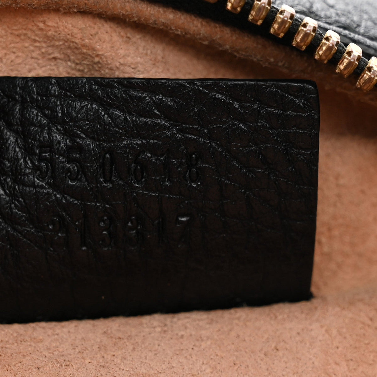 Grained Calfskin Web Mini Ophidia Round Shoulder Bag Black wholesalehk.shop