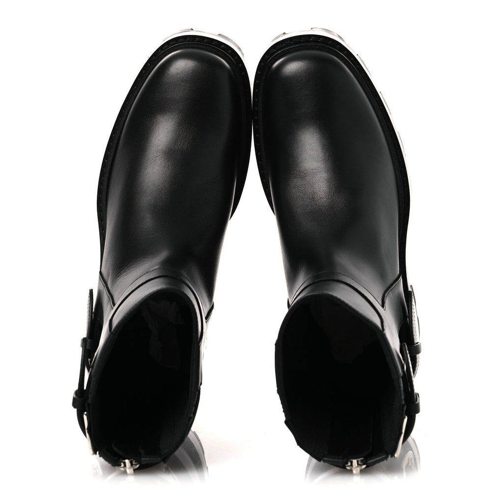 Calfskin Womens Jaimy Ankle Boots 36 Black wholesalehk.shop
