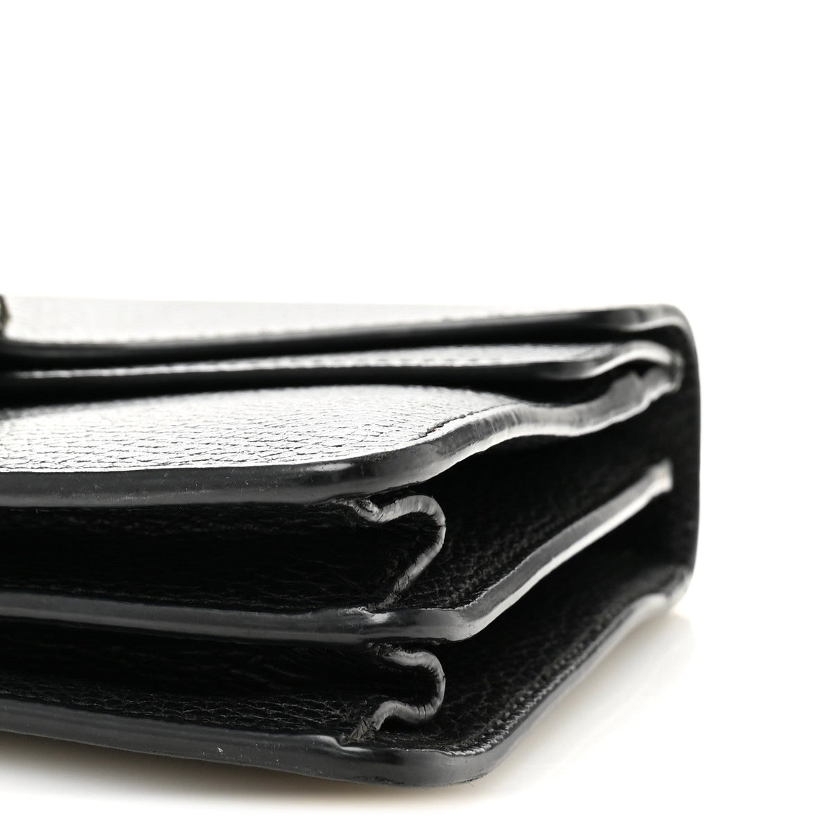 Pebbled Calfskin Small Dionysus Shoulder Bag Black wholesalehk.shop