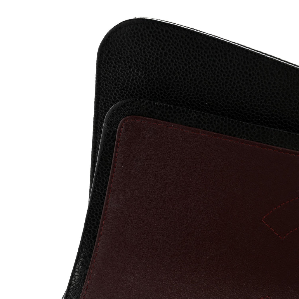 Caviar Quilted Jumbo Double Flap Black wholesalehk.shop