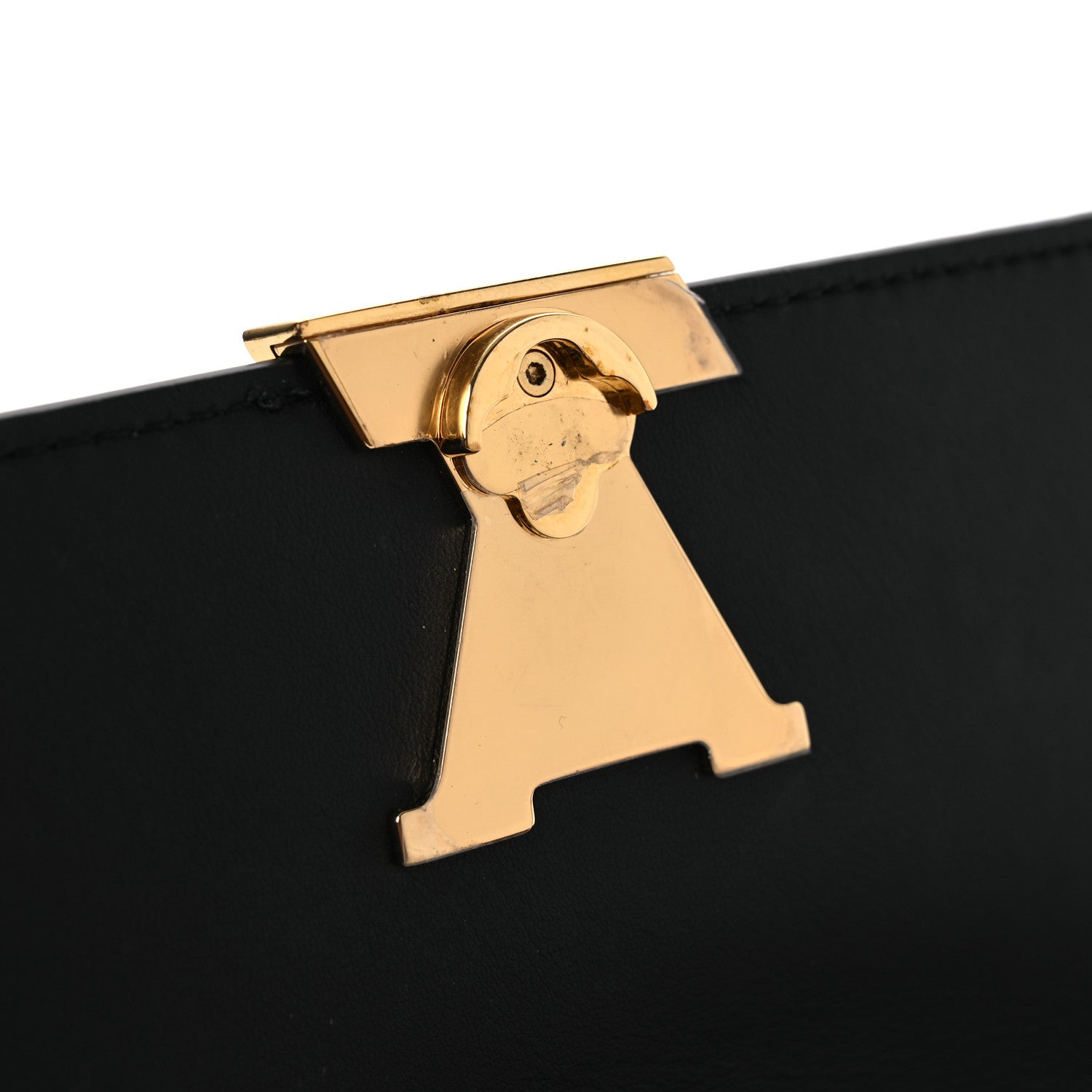 Calfskin LV Wallet On Chain Capucines Black £¨ Direct shipment via from wholesalehk.shop